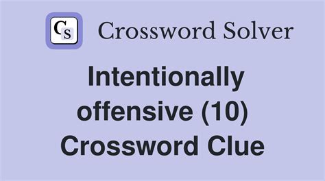 intentionally crossword clue|intentionally crossword puzzle.